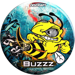 Discraft Disc Golf SuperColor Buzzz Mini 6" Thrower or Marker Aqua