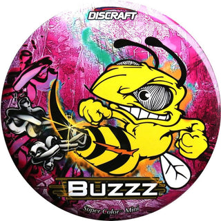 Discraft Disc Golf SuperColor Buzzz Mini 6" Thrower or Marker Red