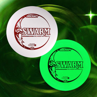 Discraft Disc Golf Glo Z Swarm Midrange 5/3/0/4 Glow/Turquoise 177-180g