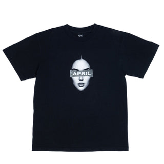 April Skateboard T-Shirt Duct Black
