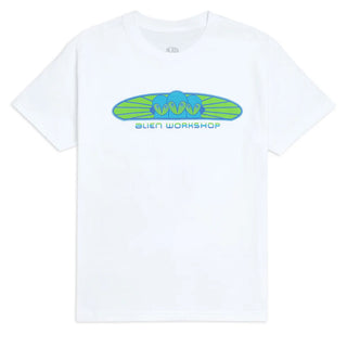 Alien Workshop Skateboards Shirt Owliad White