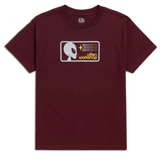 Alien Workshop Skateboards Shirt Strobe Maroon