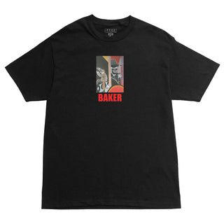 Baker Skateboards Shirt Freight Hopper Black