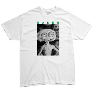 Baker Skateboards Shirt Block Busters White
