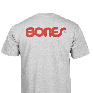 Bones Bearings Shirt Swiss Text Heather Gray