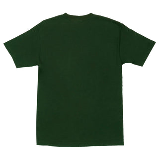 Creature Skateboards Shirt Logo Outline Forest/Yellow