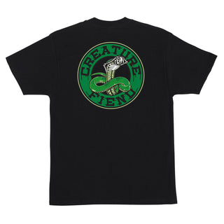 Creature Skateboards Shirt Strike Fast Relic Black