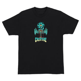 Creature Skateboards Shirt Goblet Black