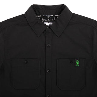 Creature Skateboards Shirt Web 2 Relic Work Top Black