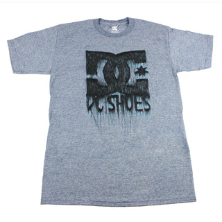 DC Shoe Co T-SHIRT HYSTERIC Blue Premium Fit Heathered Tee