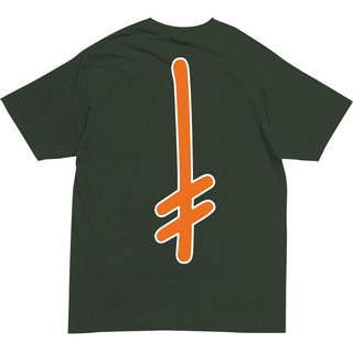 Deathwish Skateboards Shirt The Truth Swampy Forest Green
