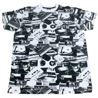 GLOBE Skate Shoes SHIRT SOUND SYSTEM CUSTOM BLACK Sz MED