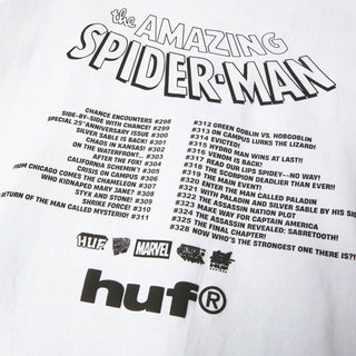 Huf X Marvel Spider-Man Three Hundred T-Shirt White