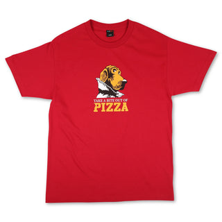 Pizza Shirt Gruff Cardinal Red