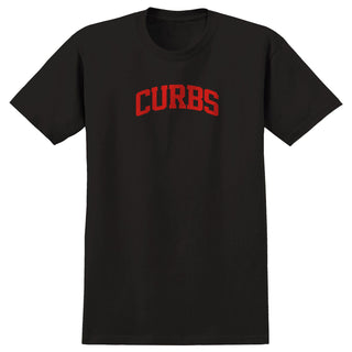Real Skateboards Shirt Curbs Black/Red Black