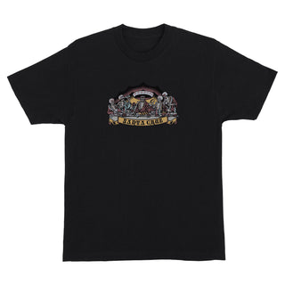 Santa Cruz Skateboards Shirt Guzman Dead Diners Front Black