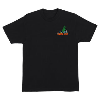 Santa Cruz Skateboards Shirt Kendall Grid Hand Black