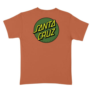 Santa Cruz Skateboards Shirt Other Dot Texas Orange/Leaf