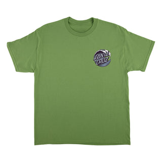 Santa Cruz Skateboards Shirt Wave Dot Kiwi Chilled