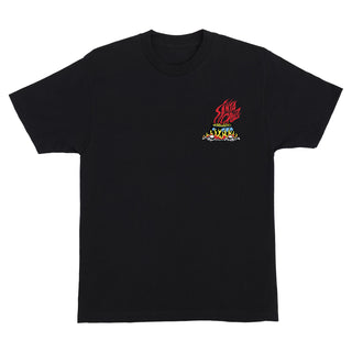 Santa Cruz Skateboards Shirt Salba Voodoo Frame Black