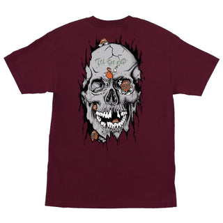 Santa Cruz Skateboards Shirt Dot Dudes Maroon
