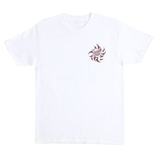Santa Cruz Skateboards Shirt Scourge Hand White