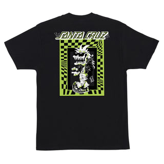 Santa Cruz Skateboards Shirt Check Gremlin Black