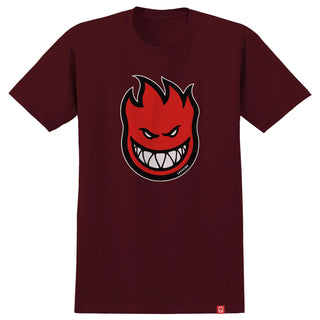 Spitfire Wheels Shirt Bighead Fill Maroon/Red/Black/White Red