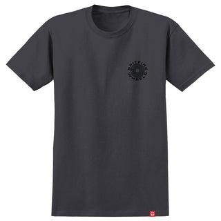 Spitfire Wheels Shirt Classic 87 Swirl Fill Charcoal/Black/White Grey