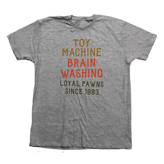 Toy Machine Skateboards Shirt Brainwash Grey 