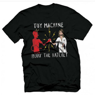 Toy Machine Skateboard Bury the Hatchet Black Shirt