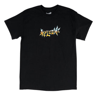 Welcome Skateboards Shirt Chrome Vamp Black/Desert 