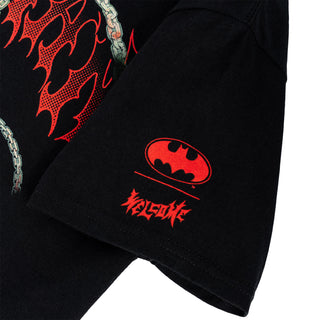 Welcome x Batman Skateboard T-Shirt Batman Who Laughs Black
