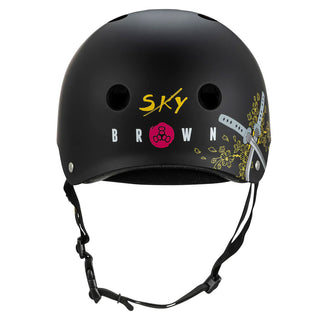 Triple 8 Skateboard Helmet Certified Sweatsaver Sky Brown Size XS/S