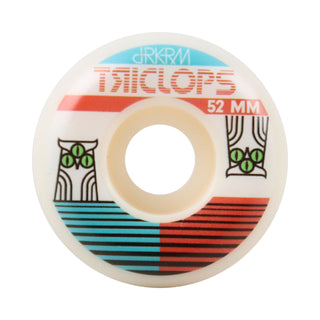 Triclops Skateboard Wheels 52mm Strix 99A White