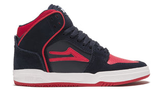 Lakai Kids Shoes Telford Navy/Red Suede Youth