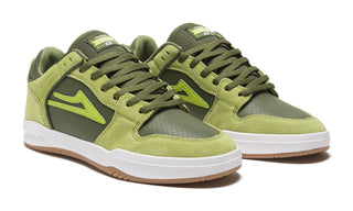 Lakai Skateboard Shoes Telford Low Green/Green Suede