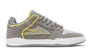Lakai Skateboard Shoes Telford Low Storm Grey/Reflective Suede