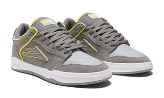 Lakai Skateboard Shoes Telford Low Storm Grey/Reflective Suede