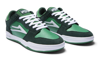 Lakai Skateboard Shoes Telford Low Green Suede 