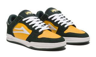Lakai Skateboard Shoes Telford Low Pine/Yellow Suede