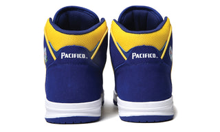 Lakai Skateboard Shoes Telford X Pacifico Blue/Yellow Suede