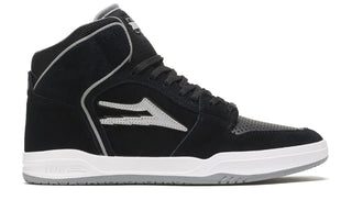 Lakai Skateboard Shoes Telford Storm Black/Reflective Suede