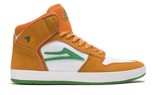 Lakai Shoes Telford Orange/White Suede Larry June Mens
