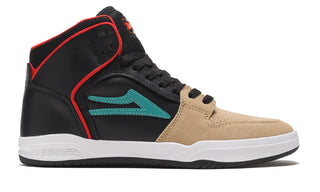 Lakai Skateboard Shoes Telford Tan/Black Leather