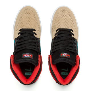 Lakai Skateboard Shoes Telford Tan/Black Leather