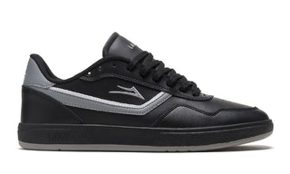 Lakai Skateboard Shoes Terrace Black/Black Leather
