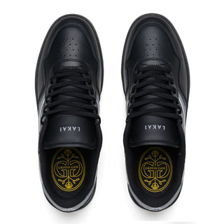 Lakai Skateboard Shoes Terrace Black/Black Leather