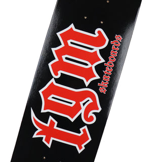 TGM Skateboards OG Goth Logo Skateboard Complete with Independent Spitfire Upgrade