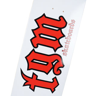 TGM Skateboards OG Goth Logo Canadian Maple Skateboard Deck - Choose Size/Color